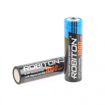 Аккумулятор Ni-MH AA R6 1000mAh 1000MHAA-4 Robiton (СК42)