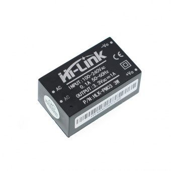 Блок питания HLK-PM03 AC220V–DC3.3V 1А (Ы0)