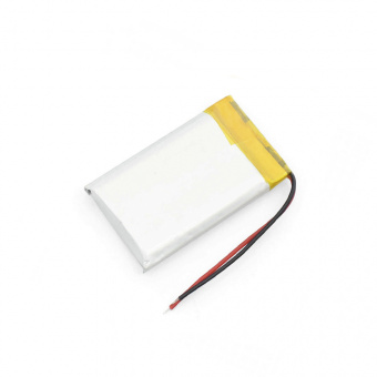 Аккумулятор литий-полимерный 8.0*25*35 802535 (3.7В, 680mah) (СК53)