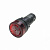 Индикатор светозвуковой AD16-22SM Ø22 12V красный LED (С15)