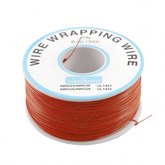 provod-30awg-krasnyj-bobina-200-m