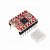 Драйвер шагового двигателя A4988 (красный) (СК45)