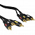 Кабель 3 RCA - 3 RCA G 3m RUICHI 