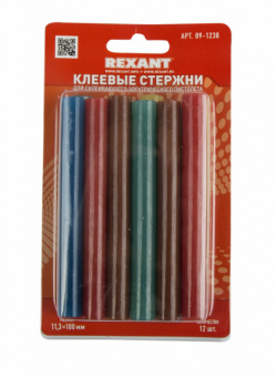 rexant_d_11_mm_l_100_mm_tsvetnye_upak._12_sht._blister__1129193_1