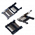 Держатель карт microSD SMD 8pin 1.8H (ШК10)