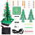 Новогодняя елка 3D радиоконструктор (ШК1)