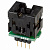 Адаптер DIP8-SOIC8 ZIF 200-209 mil (СК58)