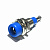 Гнездо банан Z008 2mm panel jack синий (Р8)